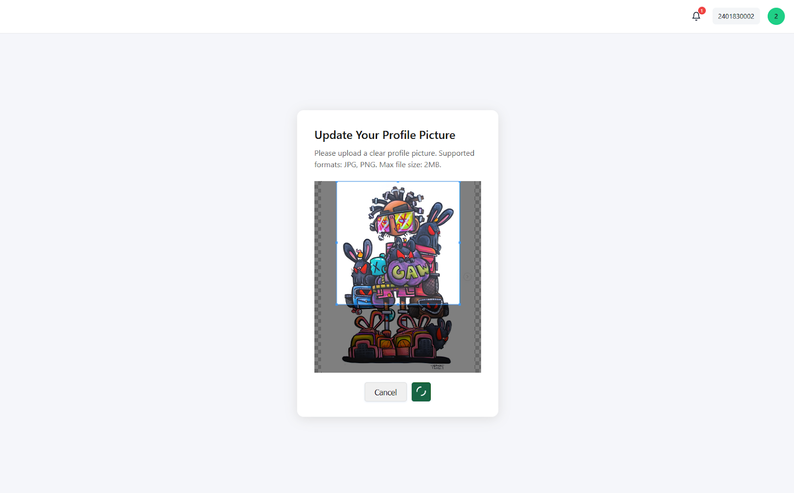 Saving Your Profile Picture